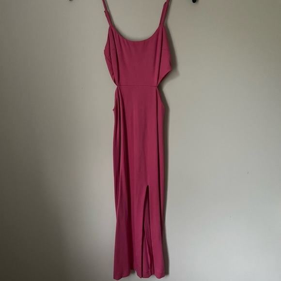 REVOLVE Dresses & Skirts - Revolve Hot Pink, Side cut-out Midi Dress, XS